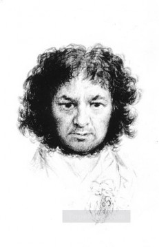 Francisco goya Painting - Autorretrato romántico moderno Francisco Goya